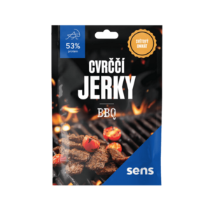 SENS Cvrččí Jerky - BBQ 25 g obraz