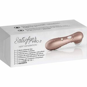 SATISFYER Náhradní silikonové hlavice Pro 2 Next Generation bílé obraz