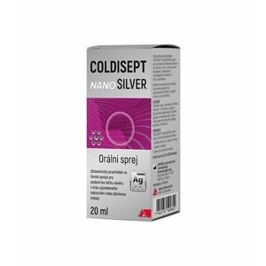 COLDISEPT NanoSilver orální sprej 20 ml obraz