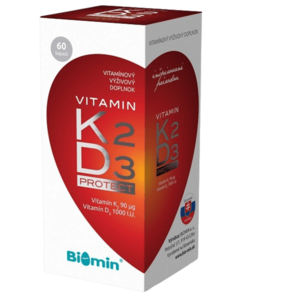 BIOMIN Vitamin K2 + D3 Protect 60 kapslí obraz