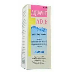 PHARMAGAL Aquavit AD3E SOL 250 ml obraz