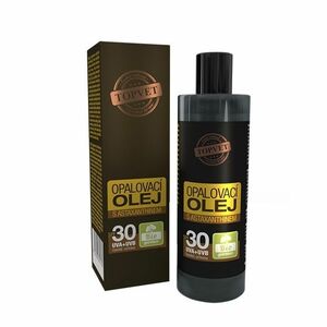 TOPVET Opalovací olej s astaxanthinem SPF30, 100 ml obraz