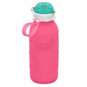 SQUEASY GEAR Silikónová fľaša ružová 480 ml obraz