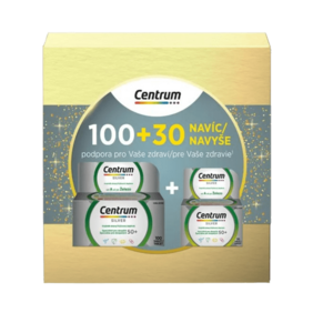 CENTRUM Silver AZ 50+, Dárkové balení 100 + 30 tablet obraz