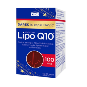 GS Koenzym Lipo Q10 100 mg, 60 + 10 kapslí obraz