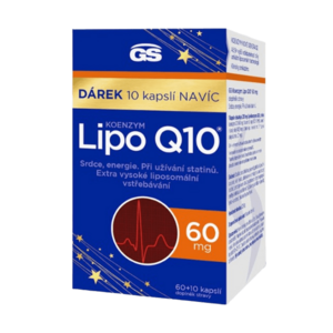 GS Koenzym Lipo Q10 60 mg, 60 + 10 kapslí obraz