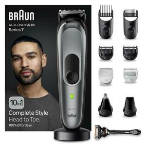 BRAUN All-In-One Series 7 MGK7420, 10v1 sada na vousy a vlasy obraz