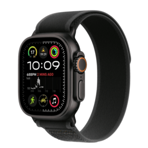 APPLE Watch Ultra 2 (2024) 49mm, Černý titan s černým trailovým tahem M/L obraz