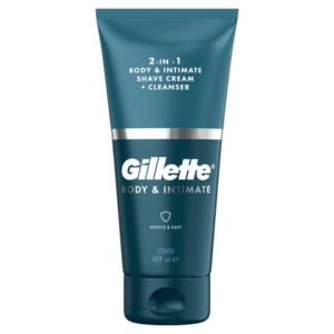 GILLETTE Intimate přípravek na holení třísel a mycí emulze 177 ml obraz