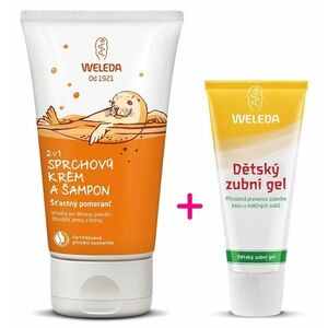 WELEDA 2 v 1 sprchový krém a šampon Šťastný pomeranč obraz