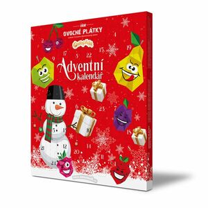 OVOCŇÁK adventní kalendář mix 24 x 10 g obraz