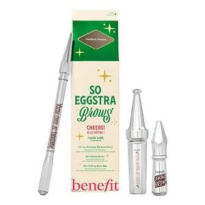 BENEFIT COSMETICS - So Eggstra Brows - tužka, gel a vosk na obočí ve vánoční sadě obraz