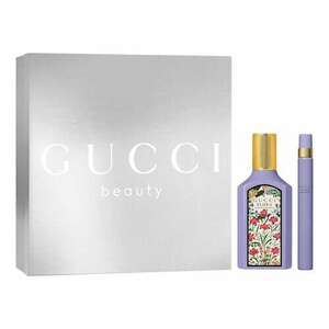 GUCCI - Gucci Flora Gorgeous Magnolia - vánoční sada voda parfémovaná a miniaturní obraz