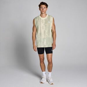 MP Men's Tempo Dropped Arm Hole Tank - Barley Green - XXXL obraz