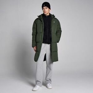 MP Men's Long Puffer Jacket - Forest Green - L obraz