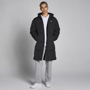 MP Men's Long Puffer Jacket - Black - S obraz