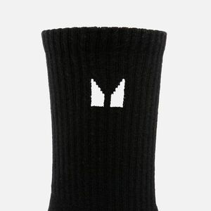 MP Unisex Crew Socks (3 Pack) - Black - UK 6-9 obraz