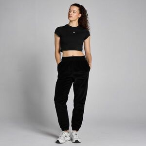 MP Women's Lifestyle Corduroy Jogger - Black - L obraz