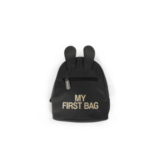 CHILDHOME DĚTSKÝ BATOH MY FIRST BAG BLACK obraz