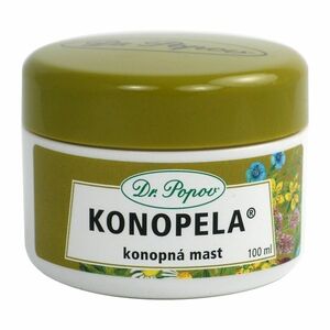 DR.POPOV Konopela Konopná mast 100 ml obraz