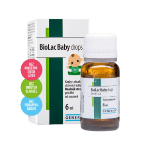 GENERICA BioLac Baby drops 6 ml obraz