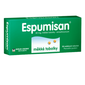 ESPUMISAN 40 mg 50 měkkých tobolek obraz