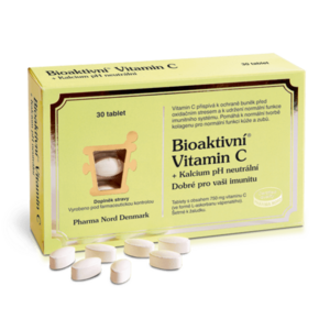 BIOAKTIVNÍ Vitamin C+Kalcium pH neutrální 30 tablet obraz