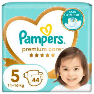 PAMPERS Premium Care plenky vel. 5, 11-16 kg, 44 ks obraz