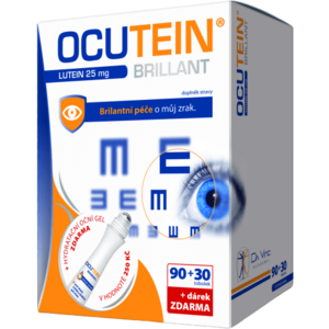 OCUTEIN Brillant Lutein 25 mg 120 tobolek obraz