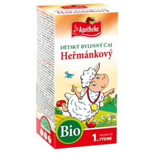 APOTHEKE Dětský čaj BIO heřmánkový 20 x 1 g obraz