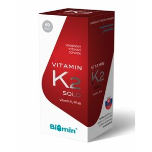 BIOMIN Vitamin K2 SOLO 60 kapslí obraz