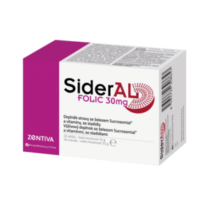 SIDERAL Folic 30 mg sáčky 20 ks obraz