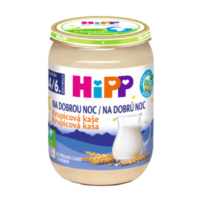 HIPP BIO Kaše na dobrou noc krupicová 190 g obraz