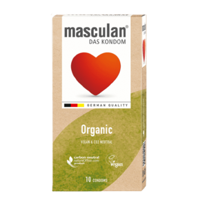 MASCULAN Veganské kondomy Organic 10 ks obraz