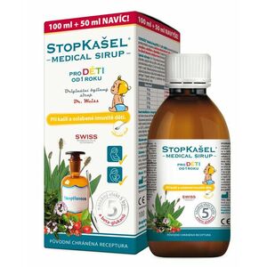 DR.WEISS Stopkašel Medical sirup od 1 roku 150 ml obraz