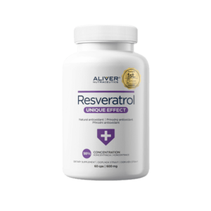 ALIVER NUTRACEUTICS Doctor´s 1st. choice Resveratrol 60 kapslí obraz