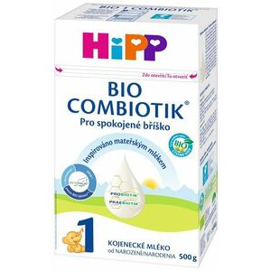 HIPP 1 BIO Combiotik od narození Počáteční mléčná kojenecká výživa 500 g obraz