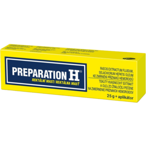 PREPARATION H, rektální mast pro léčbu hemoroidů 25 g obraz