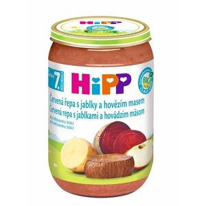 HIPP Junio BIO Červ.řepa s jablky a hov.m. 220 g obraz