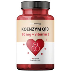 MOVIT ENERGY Koenzym Q10 60 mg + vitamin E 90 tobolek obraz