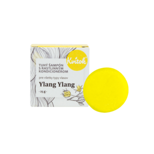 KVITOK Tuhý šampon s kondicionérem pro světlé vlasy Ylang Ylang 25 g obraz