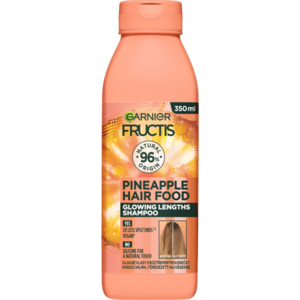 GARNIER Fructis Hair Food Pineapple rozjasňující šampon pro dlouhé vlasy, 350 ml obraz