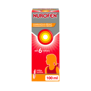 NUROFEN pro děti 4% 40mg/ml Pomeranč 100 ml obraz