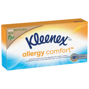 KLEENEX ® Allergy Comfort Papírové kapesníky box 56 ks obraz