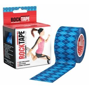 ROCKTAPE Design kinesiologický tejp - agryle blue 5 m obraz