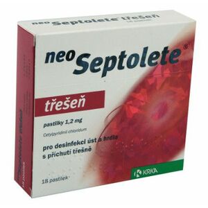 NEOSEPTOLETE Třešeň 18 pastilek obraz