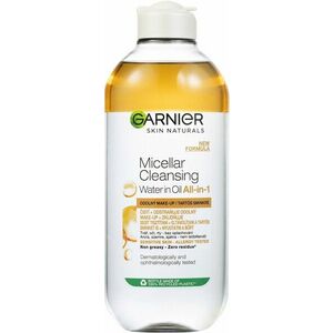 GARNIER dvoufázová micelární voda s olejem pro odstranění voděodolného make-upu 400 ml obraz