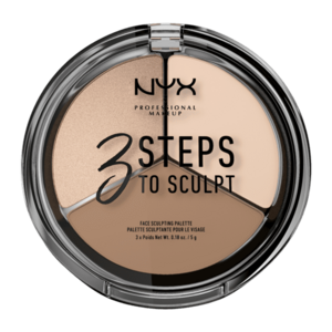 NYX PROFESSIONAL MAKEUP 3 Steps to Sculpt Konturovací paletka odstín Fair 5 g obraz