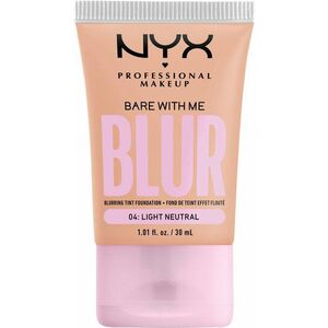 NYX PROFESSIONAL MAKEUP Bare With Me Blur Tint 04 Light Neutral make-up, 30 ml obraz