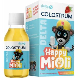 DELTA MiOli COLOSTRUM® Jahoda Tekuté 125 ml obraz